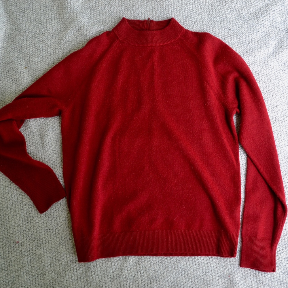 Debbie Morgan Acrylic Turtleneck Sweater